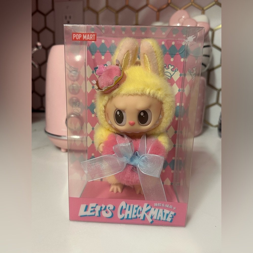 Authentic Pop Mart Let's Checkmate Labubu